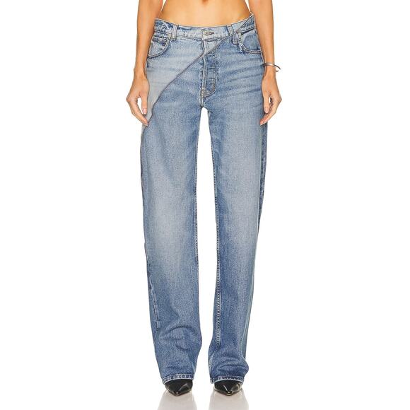 Eb Denim Zippered Blue Gemini Denim Jeans Size 25
